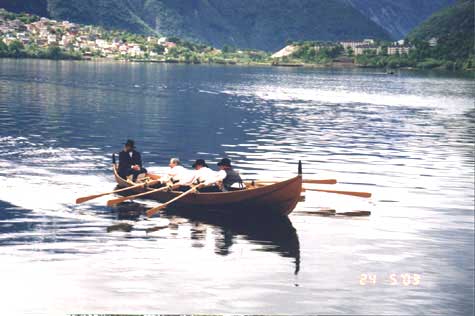 "Slingsby " p� Storevatnet.