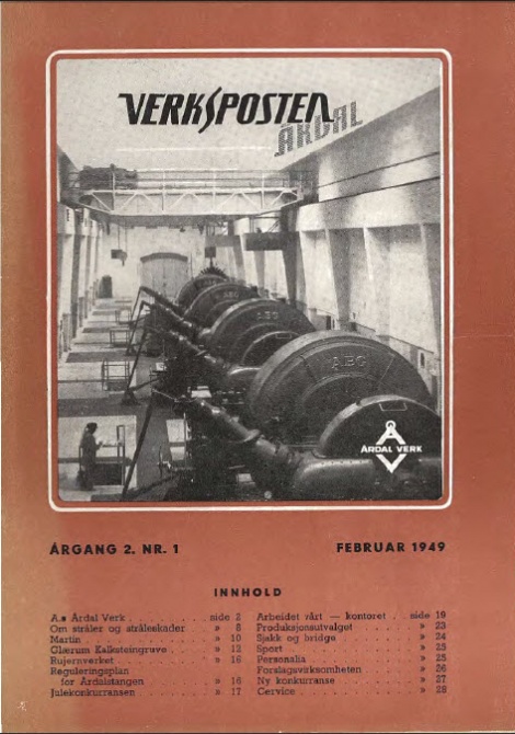 Verksposten nr 1 1949