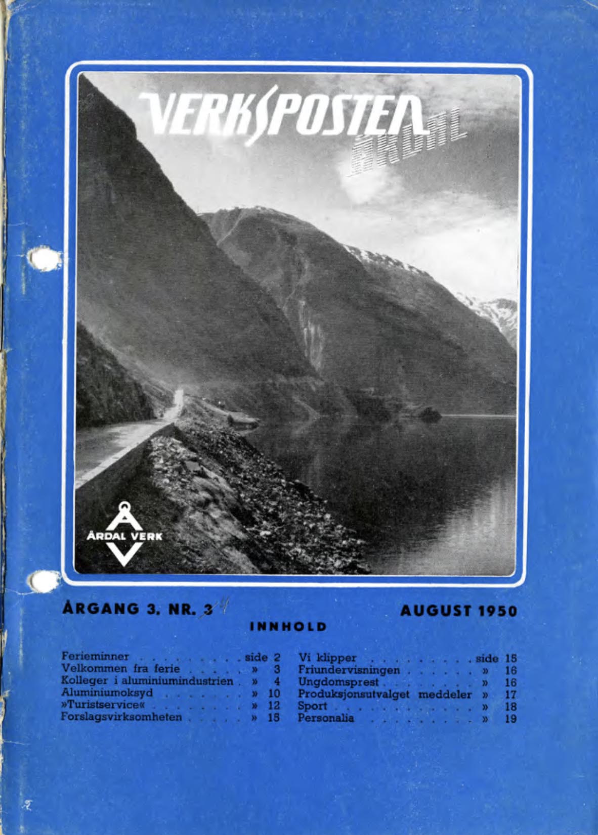 Verksposten nr 4 1950
