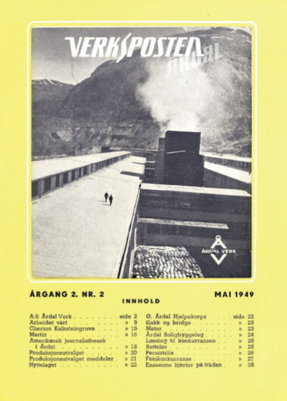 Verksposten nr 2 1949